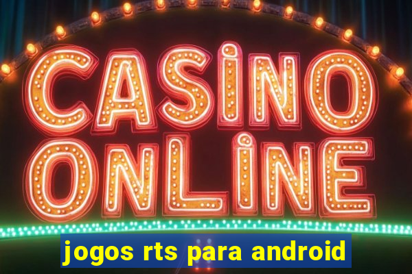 jogos rts para android